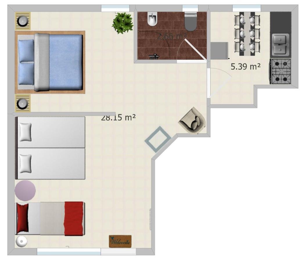 באדן-באדן Gemuetliches J&L Apartment Nahe Des Hauptbahnhofes מראה חיצוני תמונה